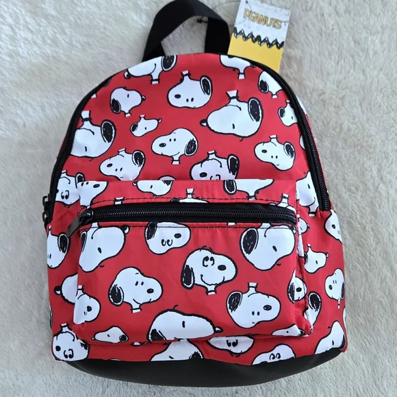 ✨️HP✨️ Peanuts🥜 Snoopy🐶 Mini Backpack🎒 - NWT - Picture 7 of 12